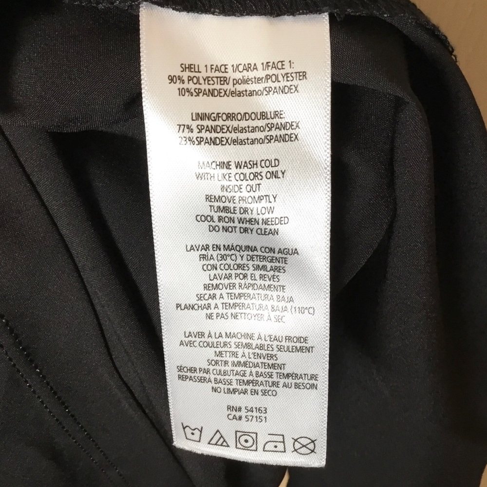Calvin Klein Performance Black Racerback Mini Dress - M - Picture 8 of 8